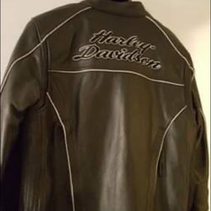 Vintage woman's Harley Davidson riding jacket